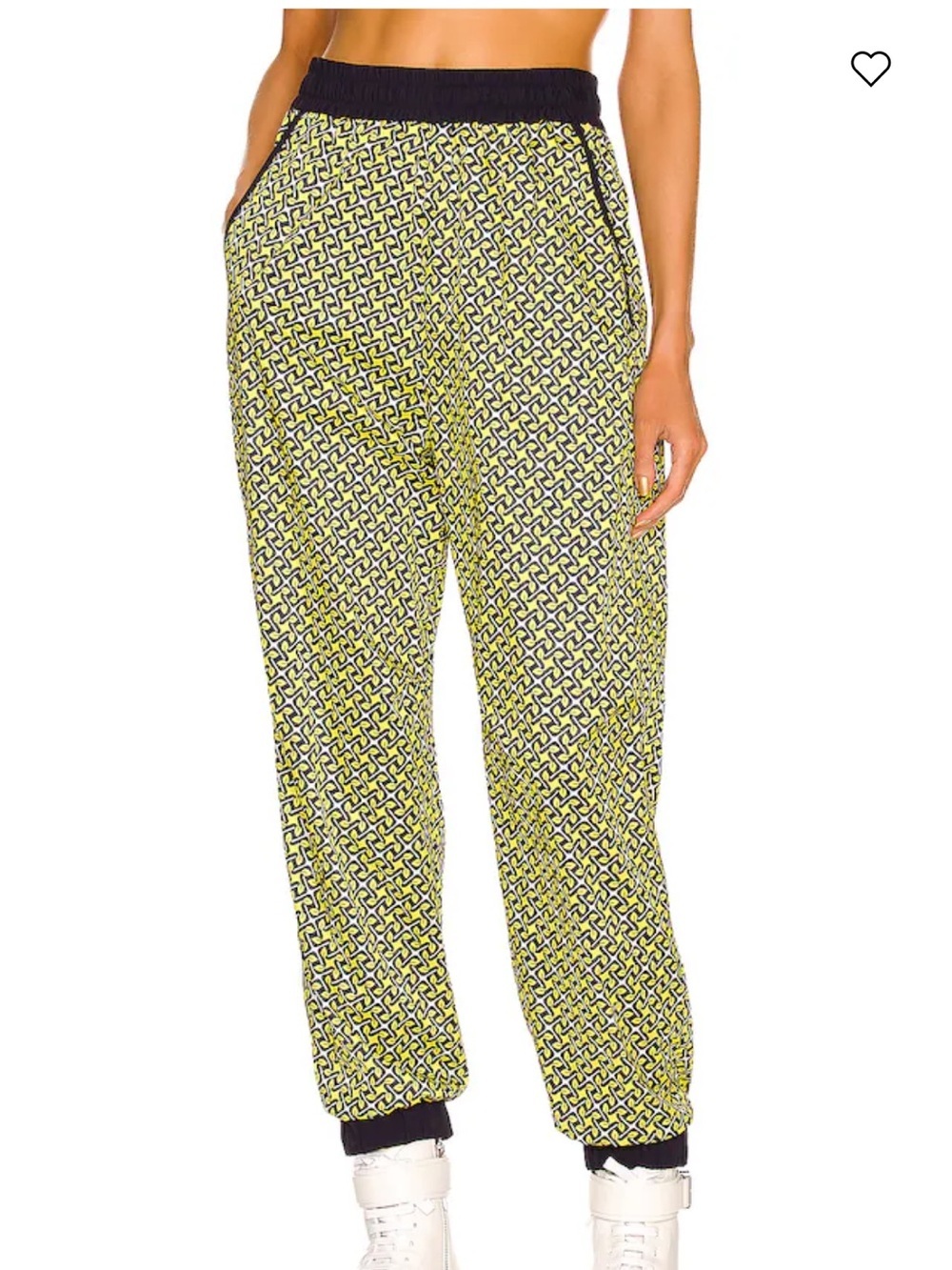 Moncler Day-Namic Printed Nylon Mesh Lined Jogger Pants Joggers S